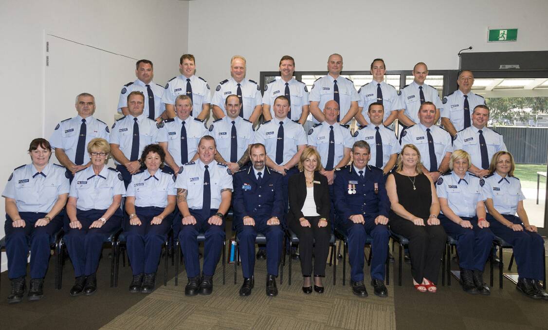 New prison officers report for duty as first two squads of 2014 graduate