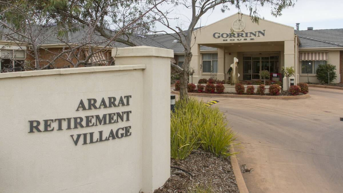 AGED CARE: Ararat's residential aged care facility Gorrinn Village have set up a 'COVID ward'. Picture: PETER PICKERING