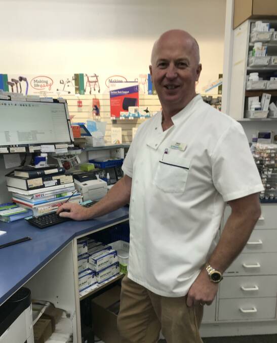 DIGITAL SERVICES: Jason Hosemans works as a pharmacist at PharmaSave Ararat. Picture: CONTRIBUTED