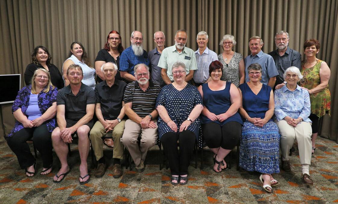 SMILE FOR THE CAMERA: Members of the Stawell Camera Club who were inducted as life members of the organisation earlier this year.