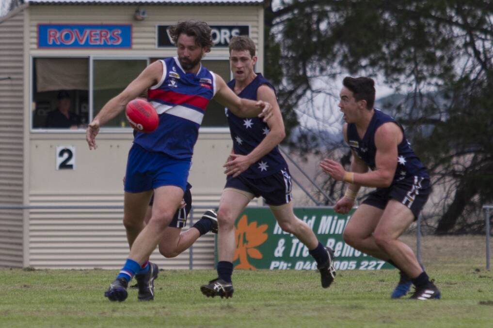 MILESTONE: SMW Rovers' Nic Byrne played his 300th senior game for the club last weekend.