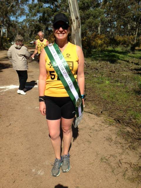 WIN: Sue Blizzard took out the Stawell Ararat Cross Country Club’s Clem Hall Memorial five kilometre on the weekend.