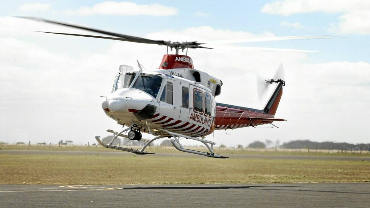 One tourist has been airlifted from the Grampians.