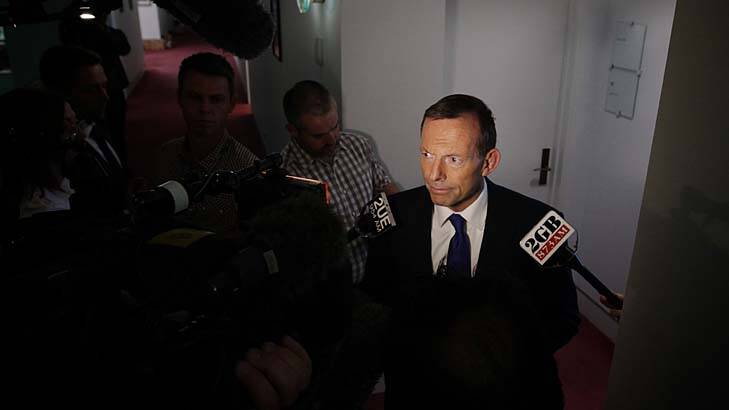 Spending on extra equipment would begin with the acquisition of "a number" of unmanned surveillance aircraft ... Opposition Leader Tony Abbott.