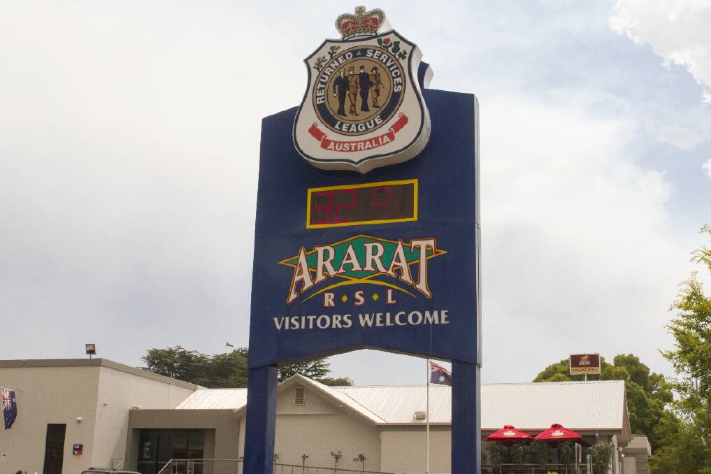 Friday’s temperature as recorded by the Ararat RSL shows the cool change having come through the region, 32°C.