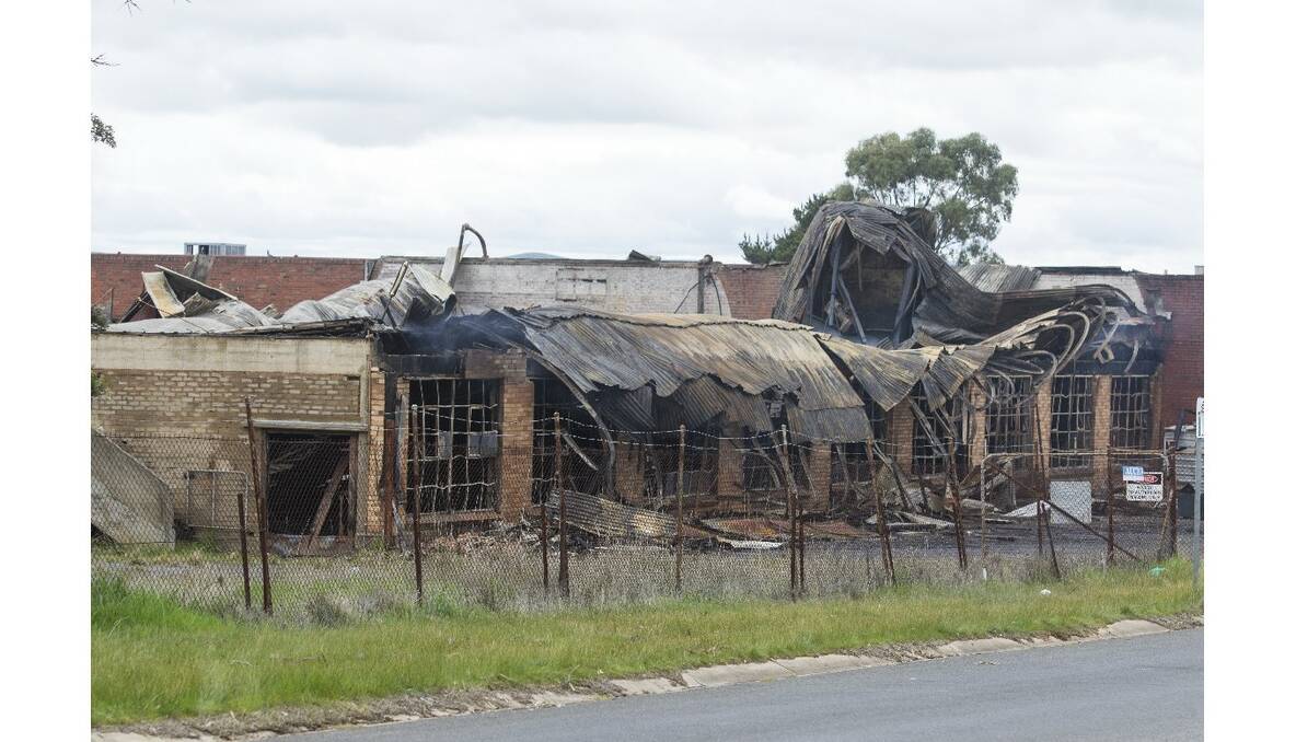 What is left of the former Prestige Ltd Mill after fire ripped through the site in September this year.
