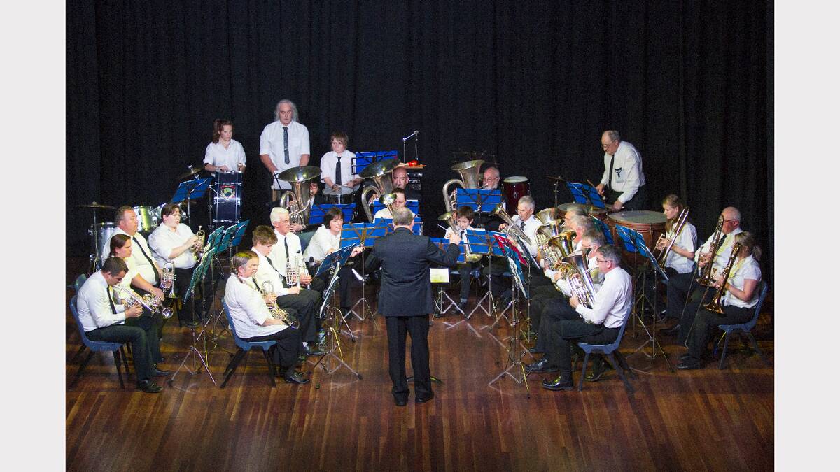 Ararat City Band put on an impressive display with a real big band sound at the Variety Concert.