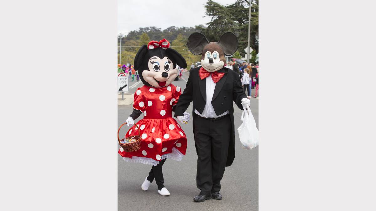 Perennial favourites Minnie and Mickey.